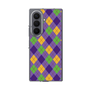 クリアケース［ Argyle - Purple ］