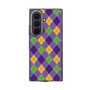 クリアケース［ Argyle - Purple ］