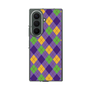 クリアケース［ Argyle - Purple ］