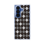 クリアケース［ Argyle - Black ］