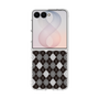 クリアケース［ Argyle - Black ］