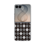 クリアケース［ Argyle - Black ］