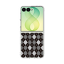 クリアケース［ Argyle - Black ］