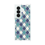 クリアケース［ Argyle - Blue ］