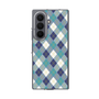 クリアケース［ Argyle - Blue ］