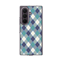 クリアケース［ Argyle - Blue ］