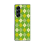 クリアケース［ Argyle - Green ］