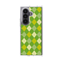 クリアケース［ Argyle - Green ］