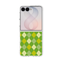 クリアケース［ Argyle - Green ］