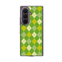 クリアケース［ Argyle - Green ］