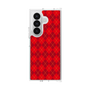 クリアケース［ Argyle - Red ］