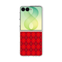 クリアケース［ Argyle - Red ］