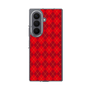 クリアケース［ Argyle - Red ］