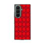 クリアケース［ Argyle - Red ］