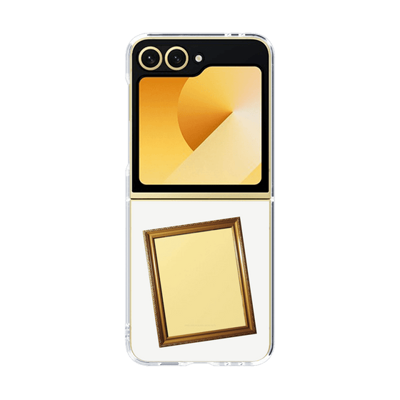 クリアケース［ Photo Frame - White ］