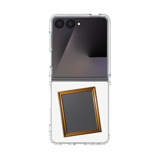 クリアケース［ Photo Frame - White ］