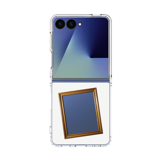 クリアケース［ Photo Frame - White ］