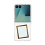 クリアケース［ Photo Frame - White ］