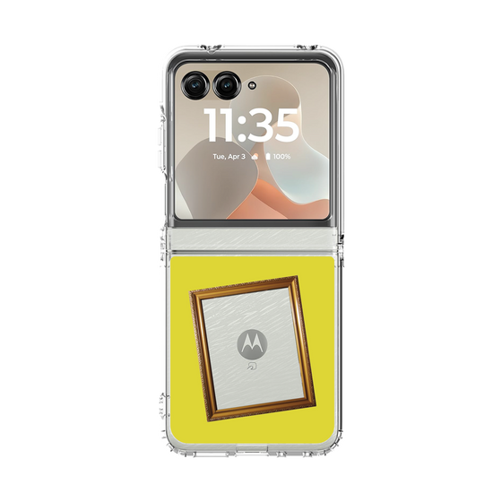 クリアケース［ Photo Frame - Yellow ］