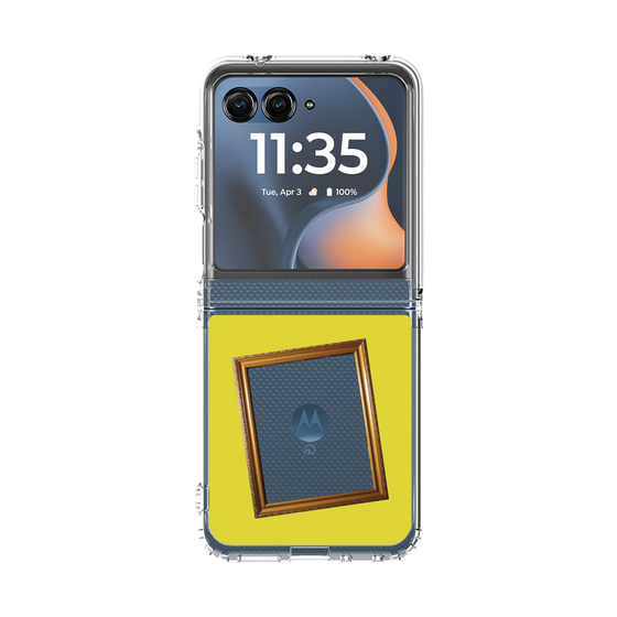 クリアケース［ Photo Frame - Yellow ］