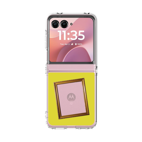 クリアケース［ Photo Frame - Yellow ］