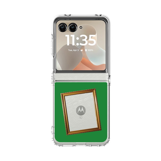 クリアケース［ Photo Frame - Green ］