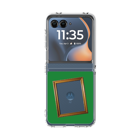 クリアケース［ Photo Frame - Green ］