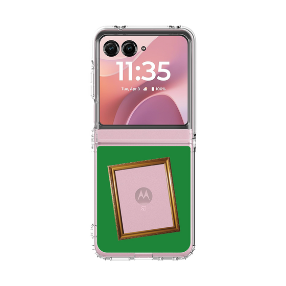 クリアケース［ Photo Frame - Green ］