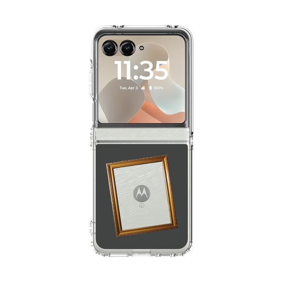 クリアケース［ Photo Frame - Gray ］