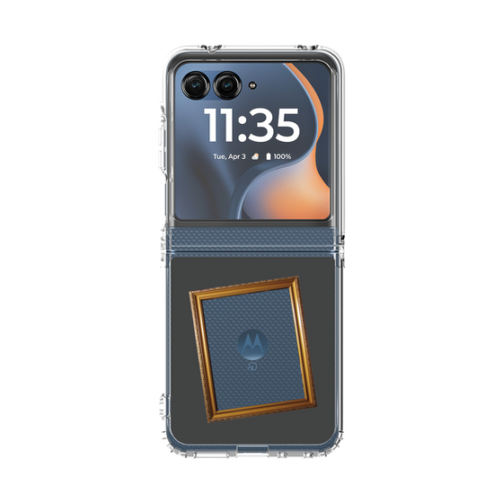 クリアケース［ Photo Frame - Gray ］