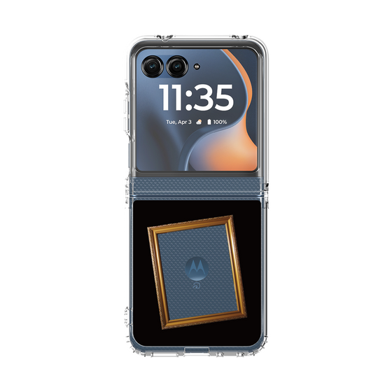 クリアケース［ Photo Frame - Black ］