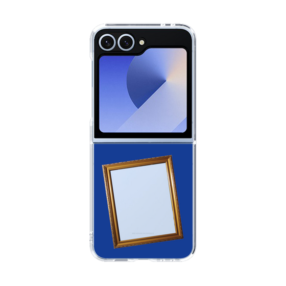 クリアケース［ Photo Frame - Blue ］