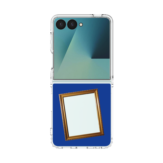 クリアケース［ Photo Frame - Blue ］
