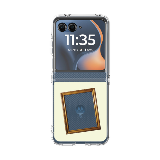 クリアケース［ Photo Frame - Ivory ］