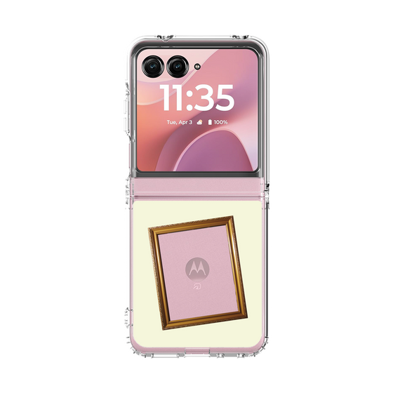 クリアケース［ Photo Frame - Ivory ］