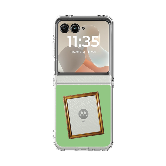 クリアケース［ Photo Frame - Light Green ］