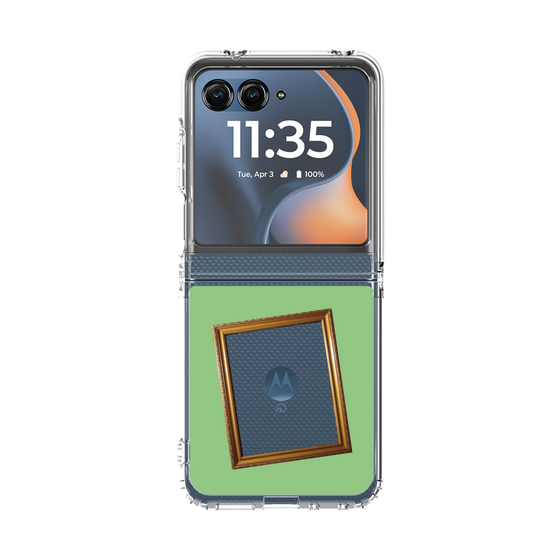 クリアケース［ Photo Frame - Light Green ］