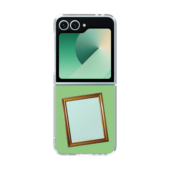 クリアケース［ Photo Frame - Light Green ］