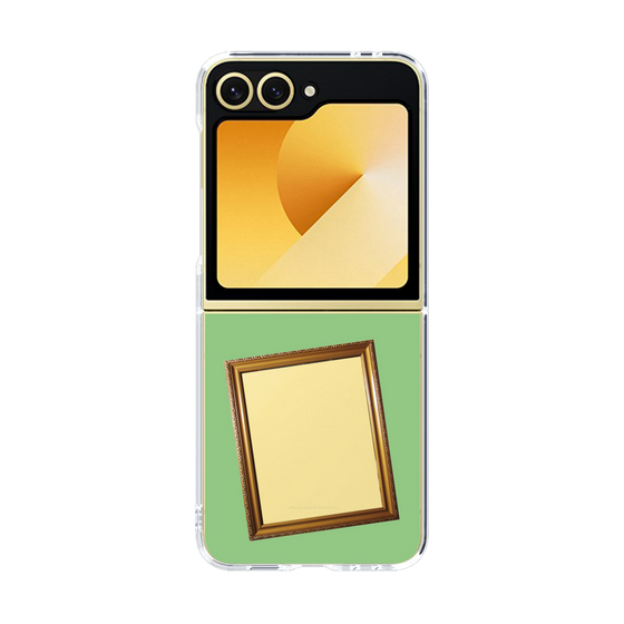 クリアケース［ Photo Frame - Light Green ］