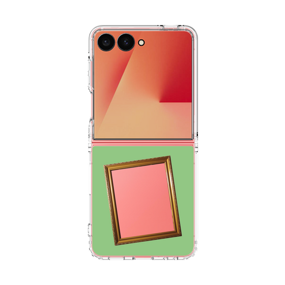 クリアケース［ Photo Frame - Light Green ］