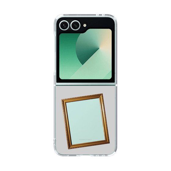 クリアケース［ Photo Frame - Light Gray ］