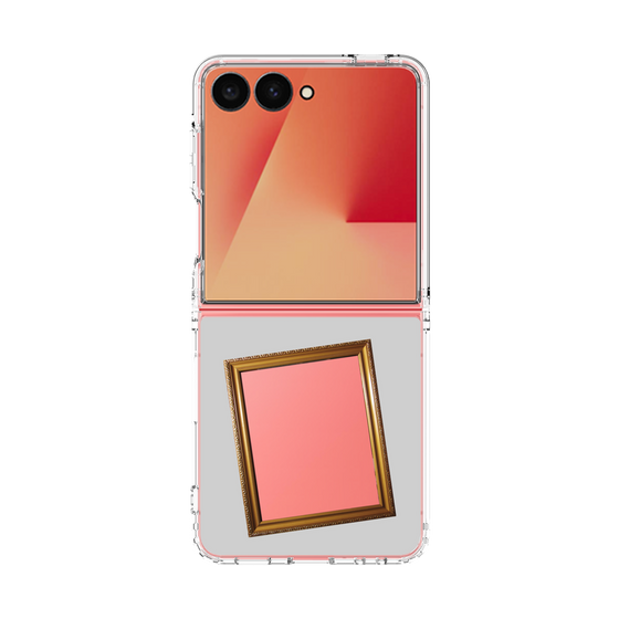 クリアケース［ Photo Frame - Light Gray ］