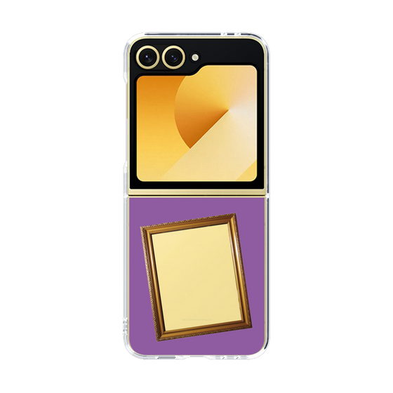 クリアケース［ Photo Frame - Purple ］