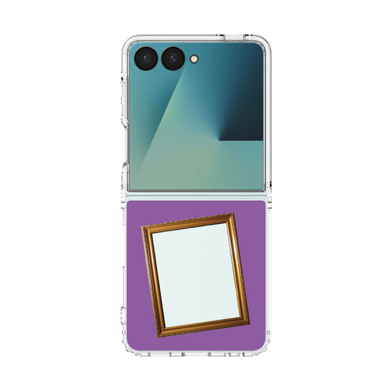 クリアケース［ Photo Frame - Purple ］