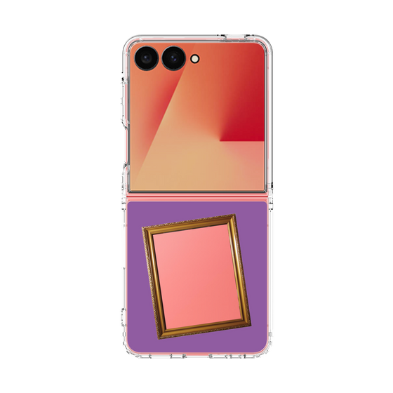 クリアケース［ Photo Frame - Purple ］