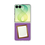 クリアケース［ Photo Frame - Purple ］