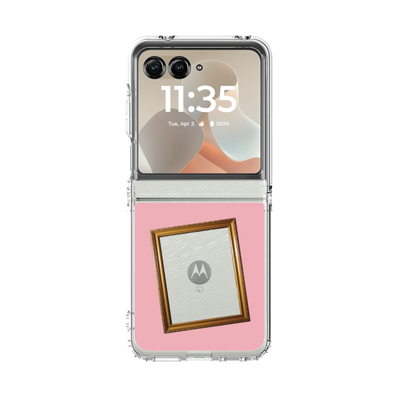 クリアケース［ Photo Frame - Pink ］