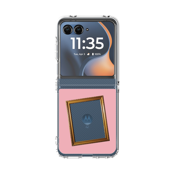 クリアケース［ Photo Frame - Pink ］