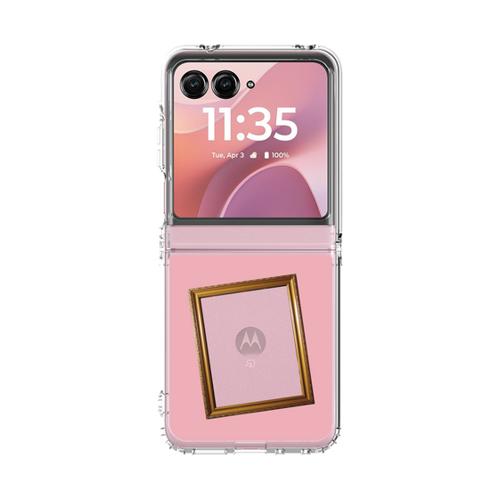 クリアケース［ Photo Frame - Pink ］