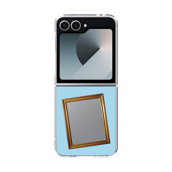 クリアケース［ Photo Frame - Light Blue ］